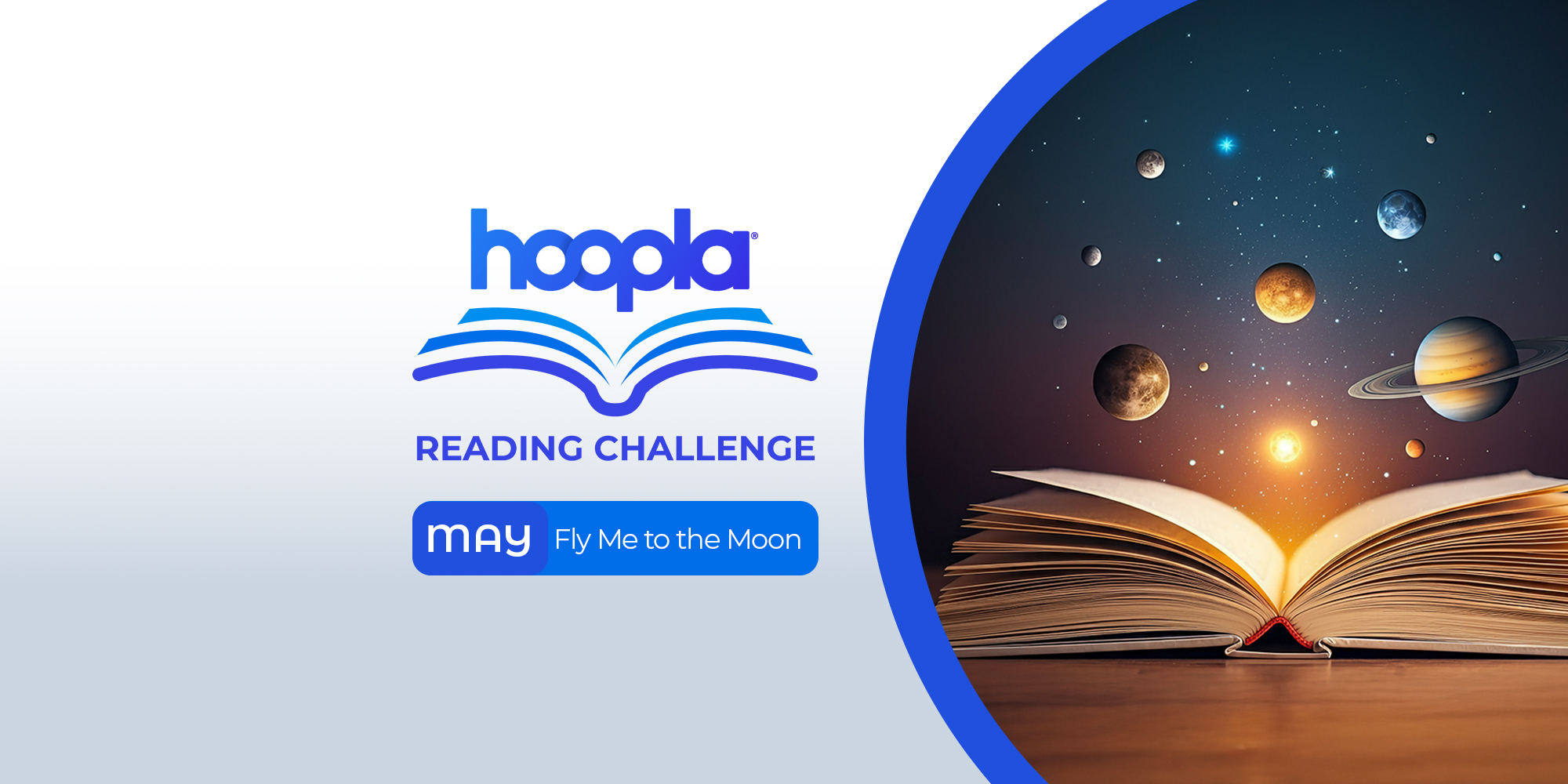 May Reading Challenge on Hoopla