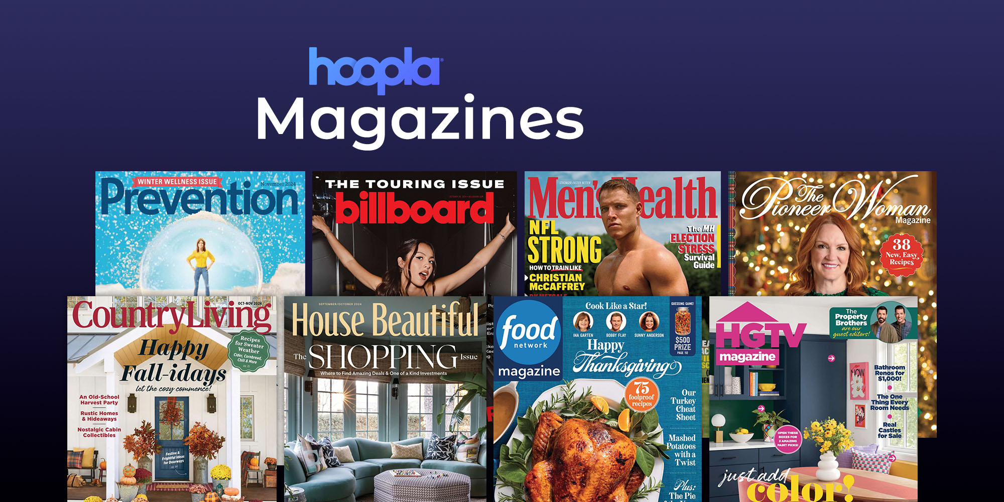 Hoopla Magazines BingePass