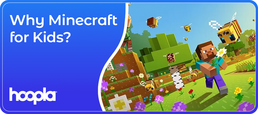 Minecraft for kids on Hoopla