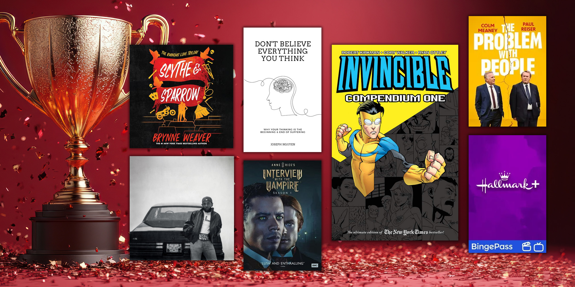 Most Borrowed of 2025 so far on Hoopla