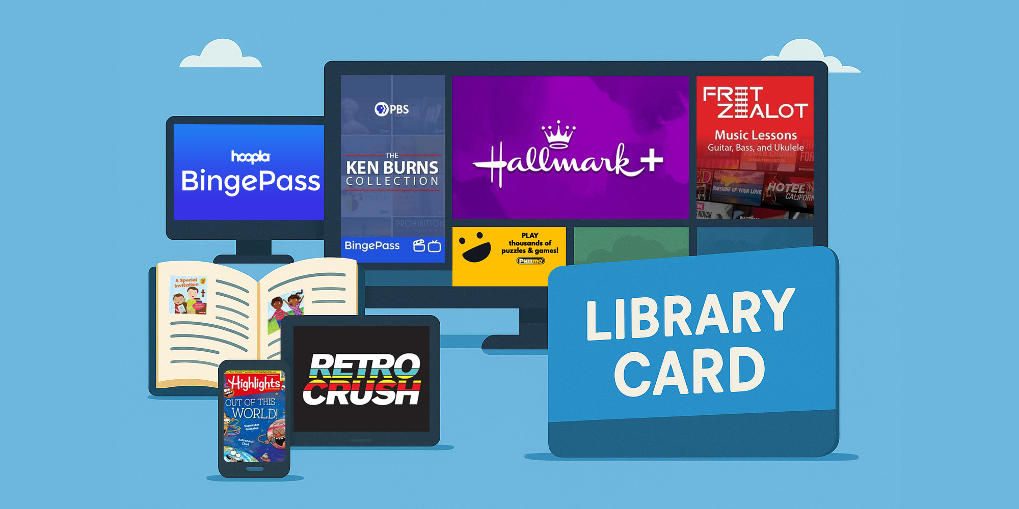 Hoopla BingePass | Get More From Your Library Card
