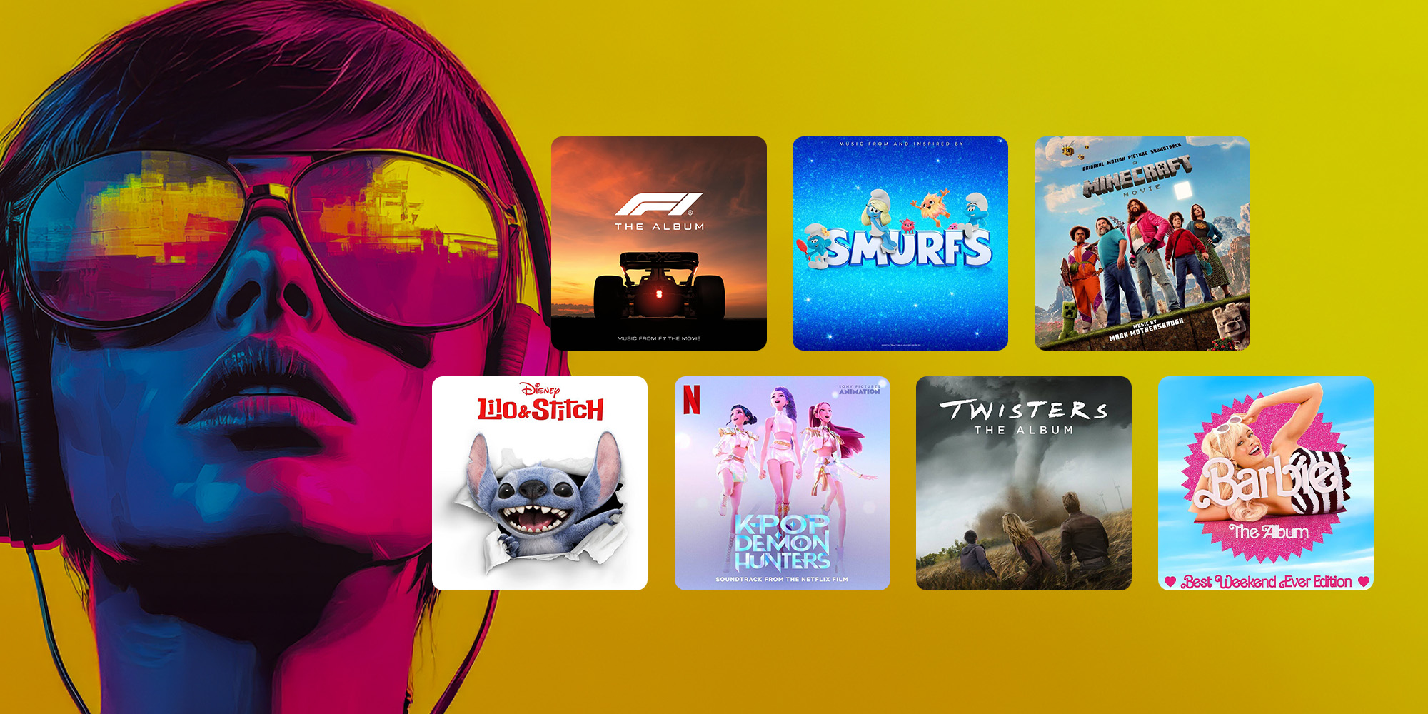 Hot Soundtracks For Summer | Listen on Hoopla