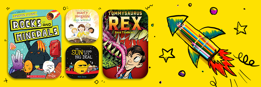 Scholastic STEAM books on Hoopla