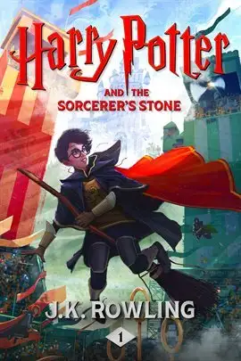 Harry Potter and the Sorcerers Stone book cover