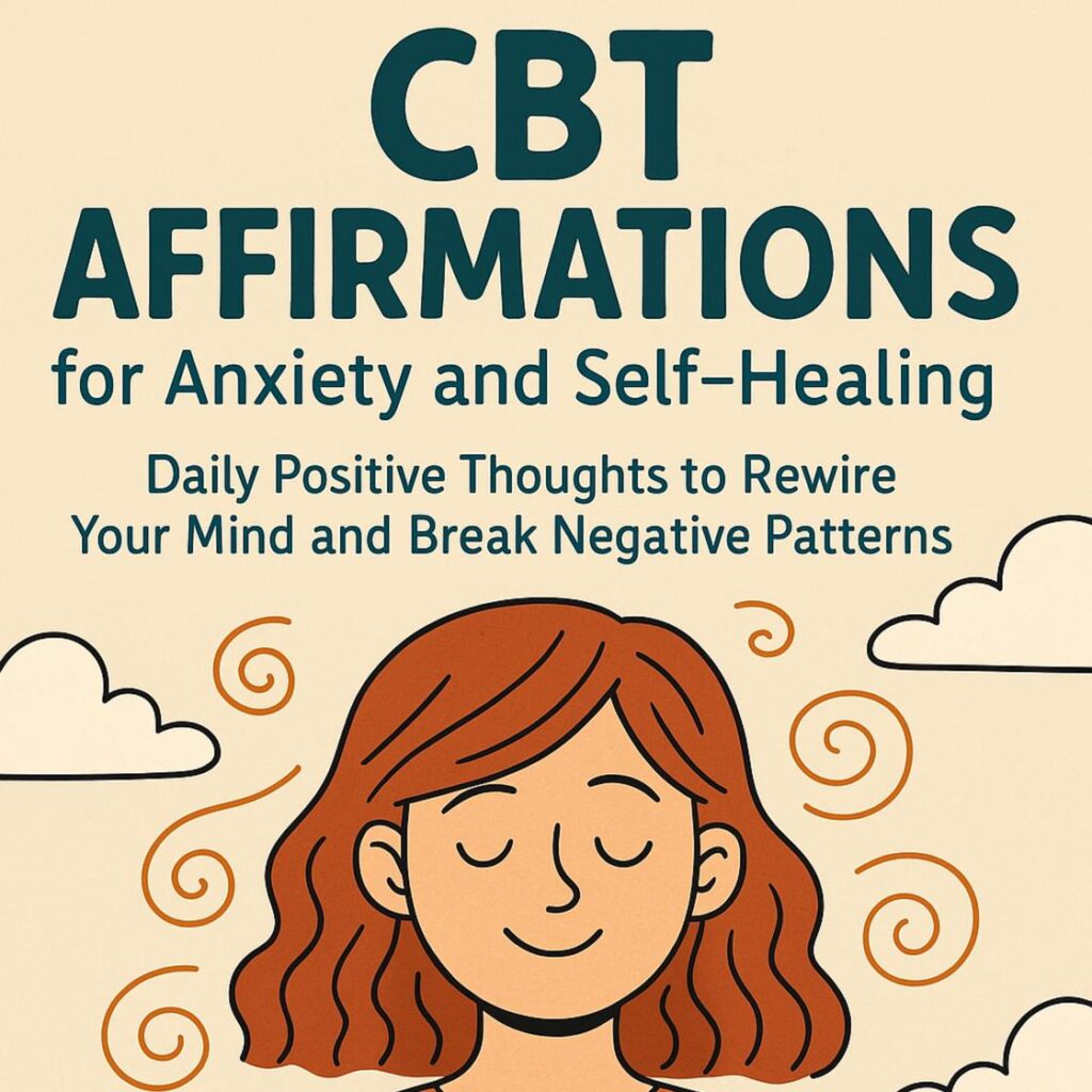 CBT Affirmations for Anxiety and Self-Healing audiobook cover