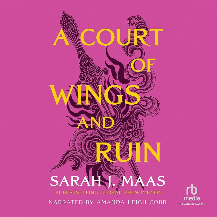 ACOTAR Book 3: A Court of Wings and Ruin is free to listen to on Hoopla with your library card