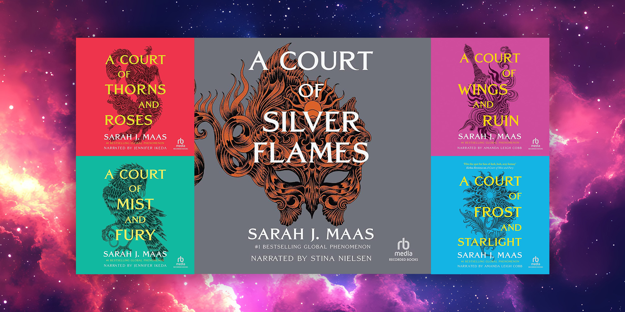 ACOTAR Series is free on Hoopla