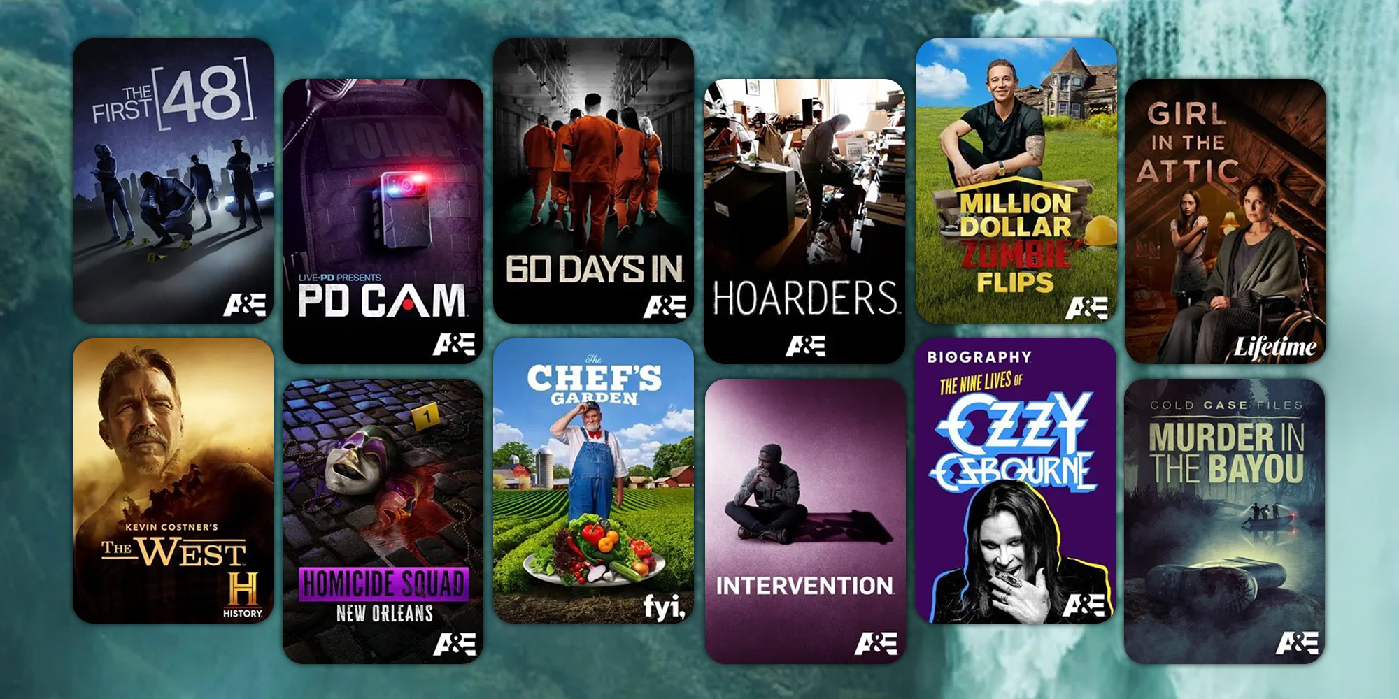 A+E TV Shows free on Hoopla