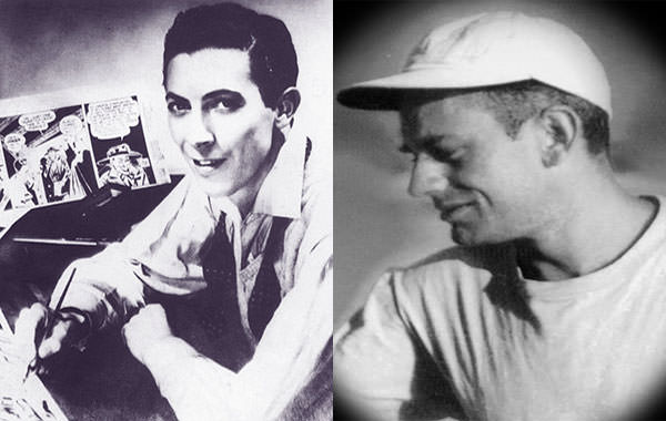 Artist Bob Kane and writer Bill Finger