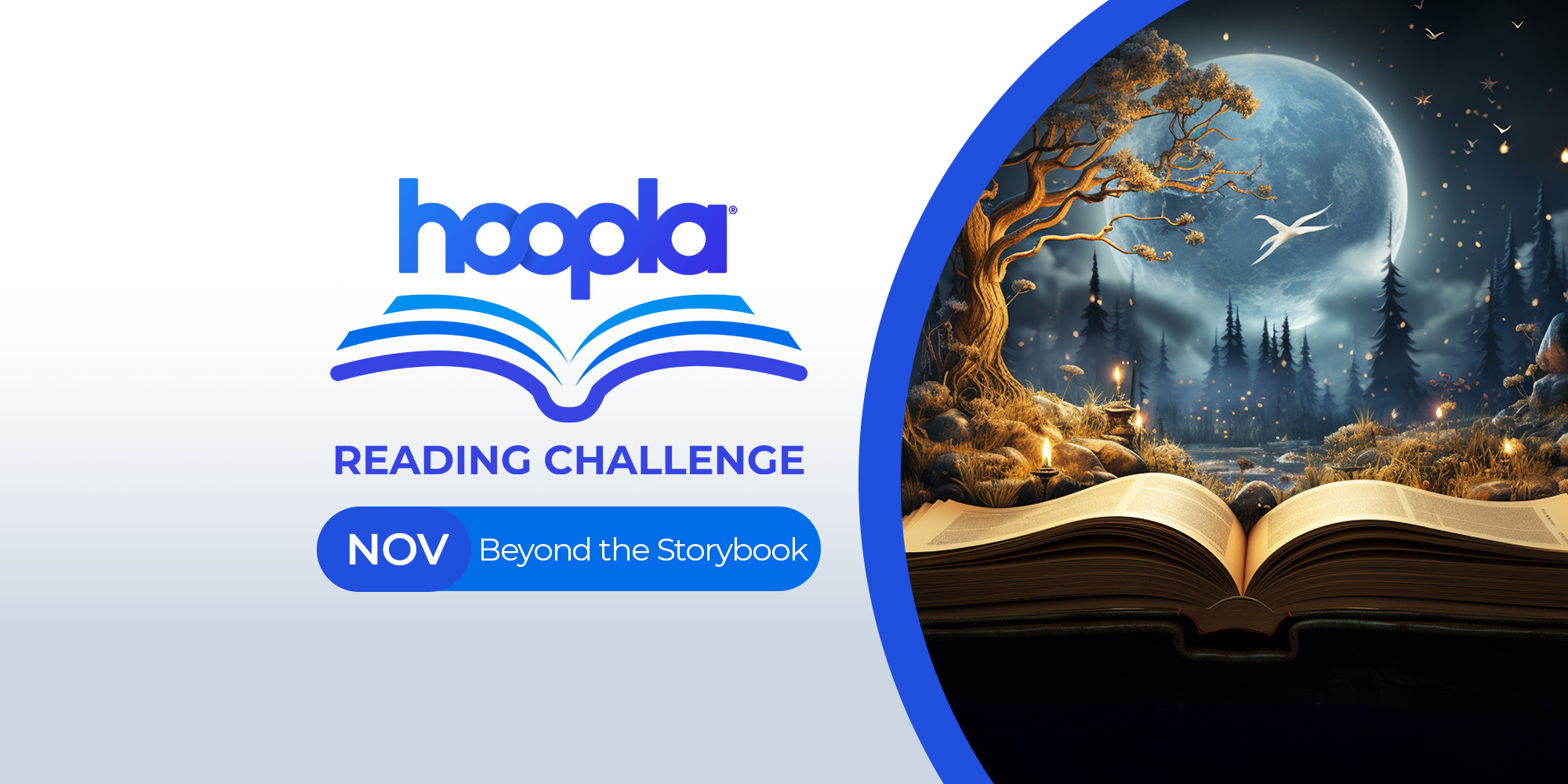Nov Reading Challenge on Hoopla