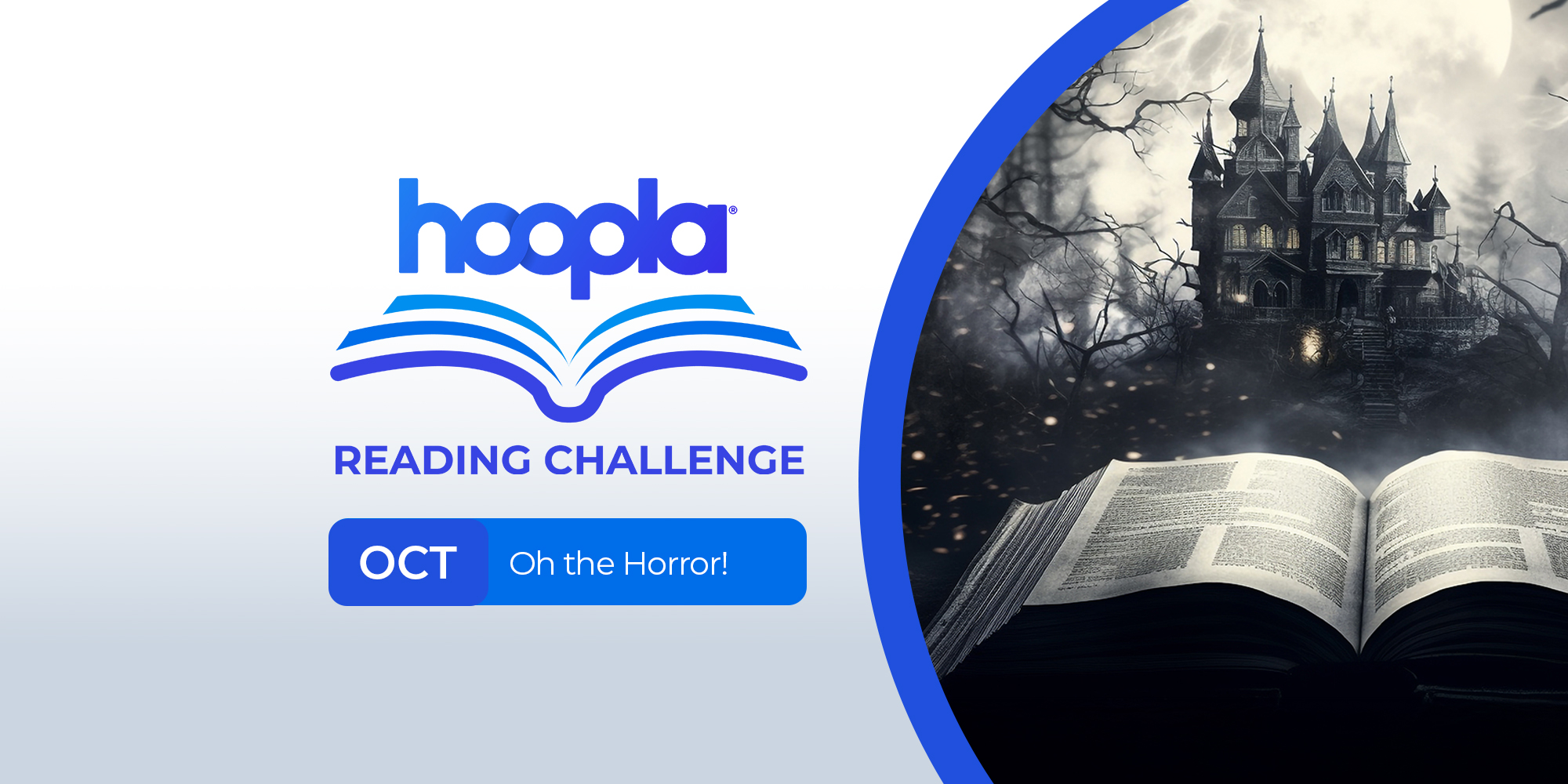 Oct Reading Challenge on Hoopla