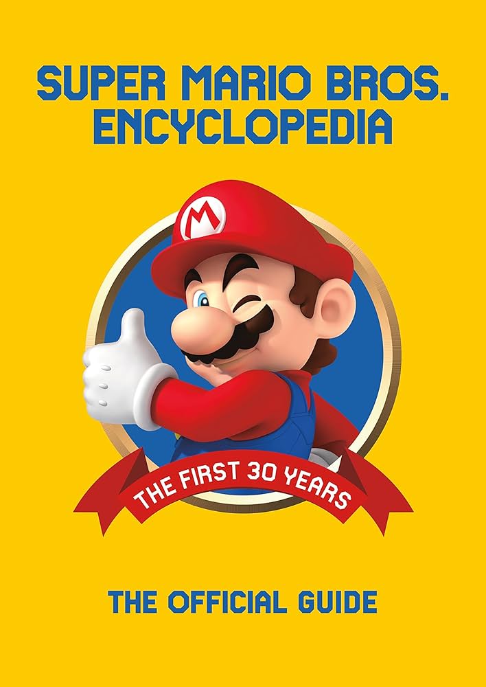 Super Mario Bros. Encyclopedia: The Official Guide to the First 30 Years (graphic novel) is on Hoopla