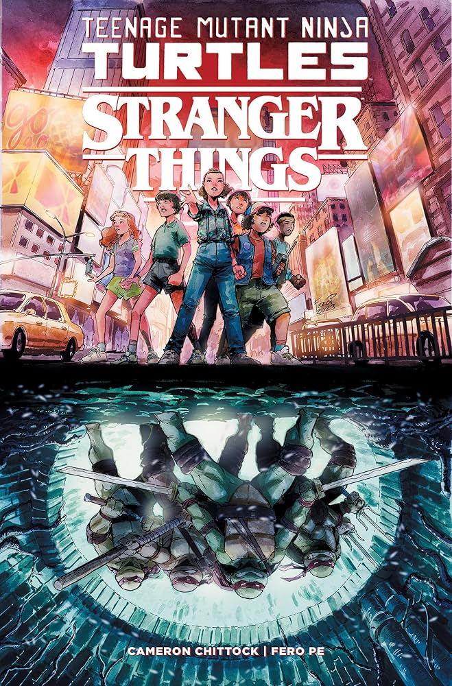 Teenage Mutant Ninja Turtles x Stranger Things (graphic novel) on Hoopla