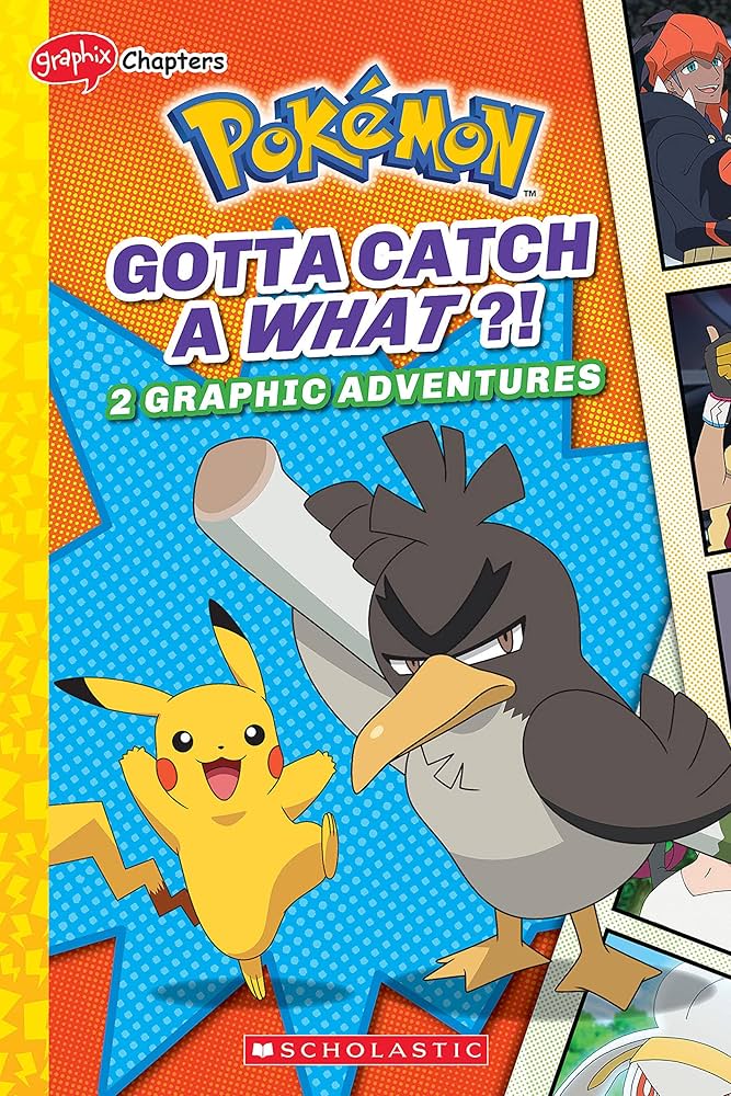 Pokémon: Graphix Chapters: Gotta Catch a What?! (graphic novel) is free to read on Hoopla with your library card