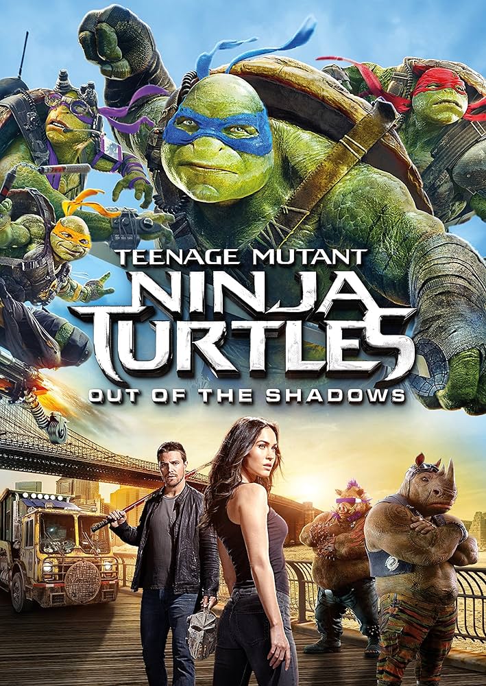 Teenage Mutant Ninja Turtles: Out of the Shadows (movie) is free to watch on Hoopla
