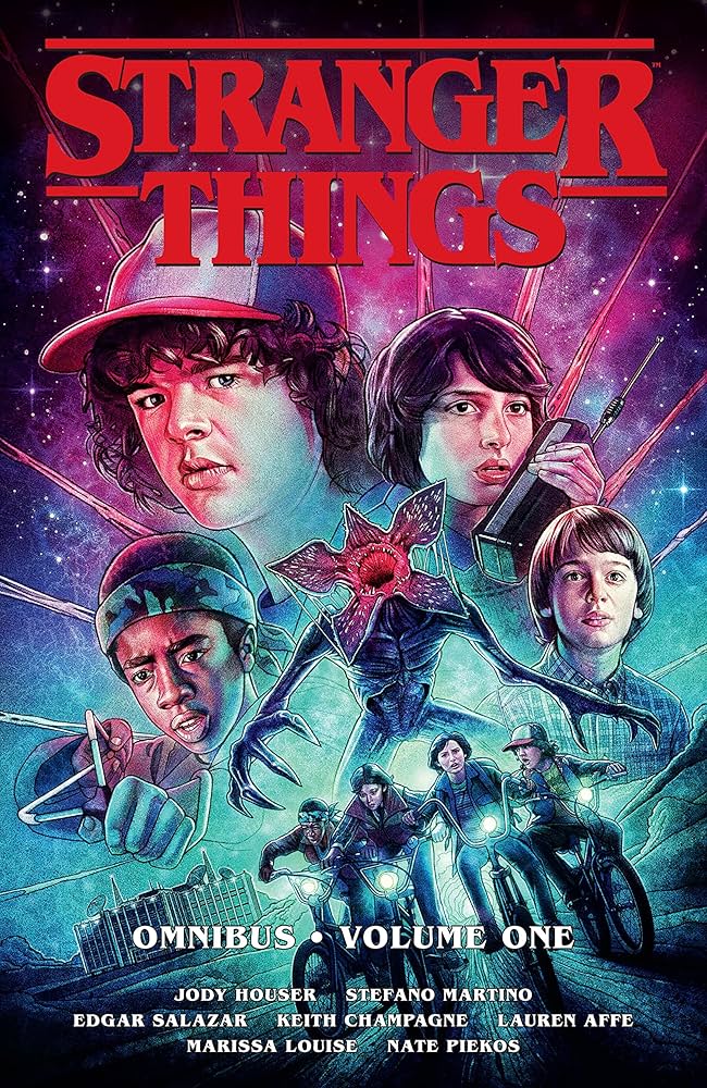 Stranger Things Omnibus Vol. 1 (graphic novel) is on Hoopla