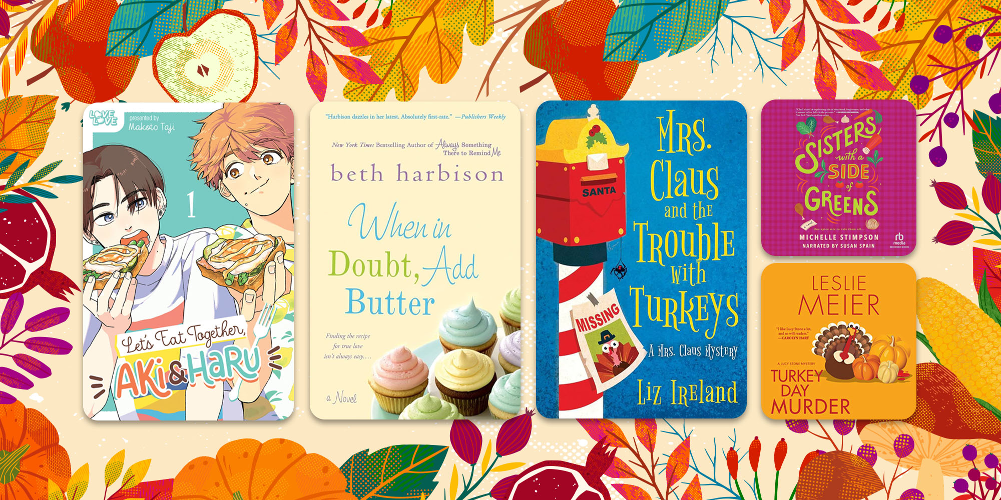 Enjoy a Book Feast During Thanksgiving Break 2025