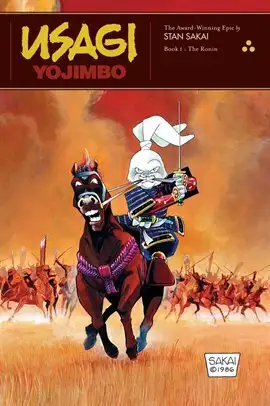 Usagi Yojimbo Book 1: The Ronin by Stan Sakai is free on Hoopla with your library card.