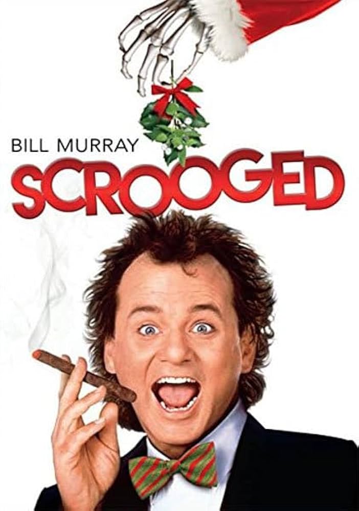 Hoopla's December Movie Club: Scrooged Movie Poster