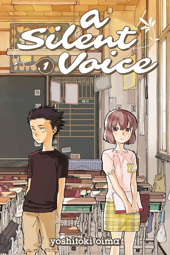 a silent voice vol. 1 comic book cover