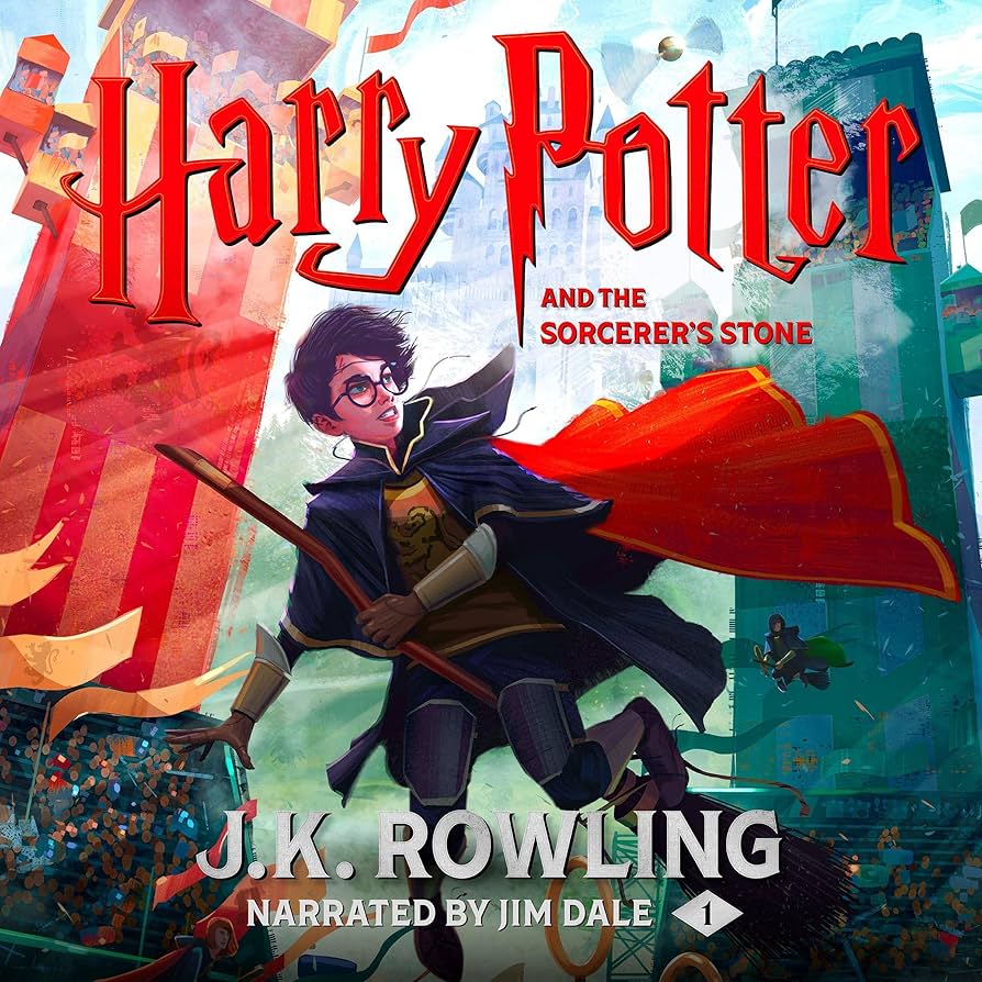 Harry Potter audiobook cover