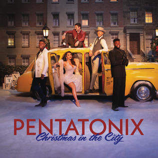 Christmas Music Available on Hoopla: Pentatonix - Christmas in the City album cover