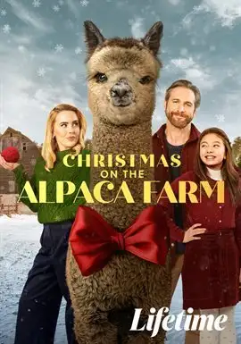 Christmas on the Alpaca Farm movie poster