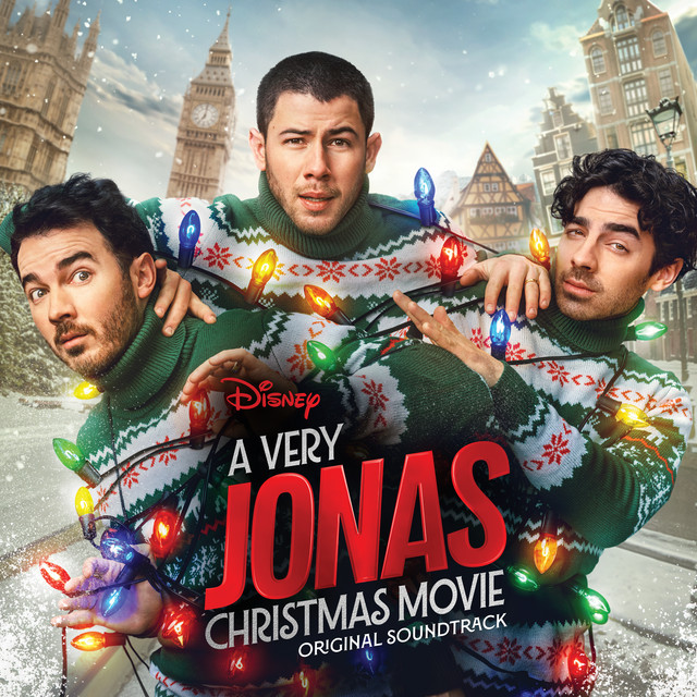 New Christmas Music on Hoopla: A Very Jonas Christmas Movie Original Soundtrack  album cover.
