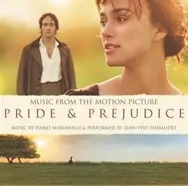 Pride & Prejudice film adaptation soundtrack cover