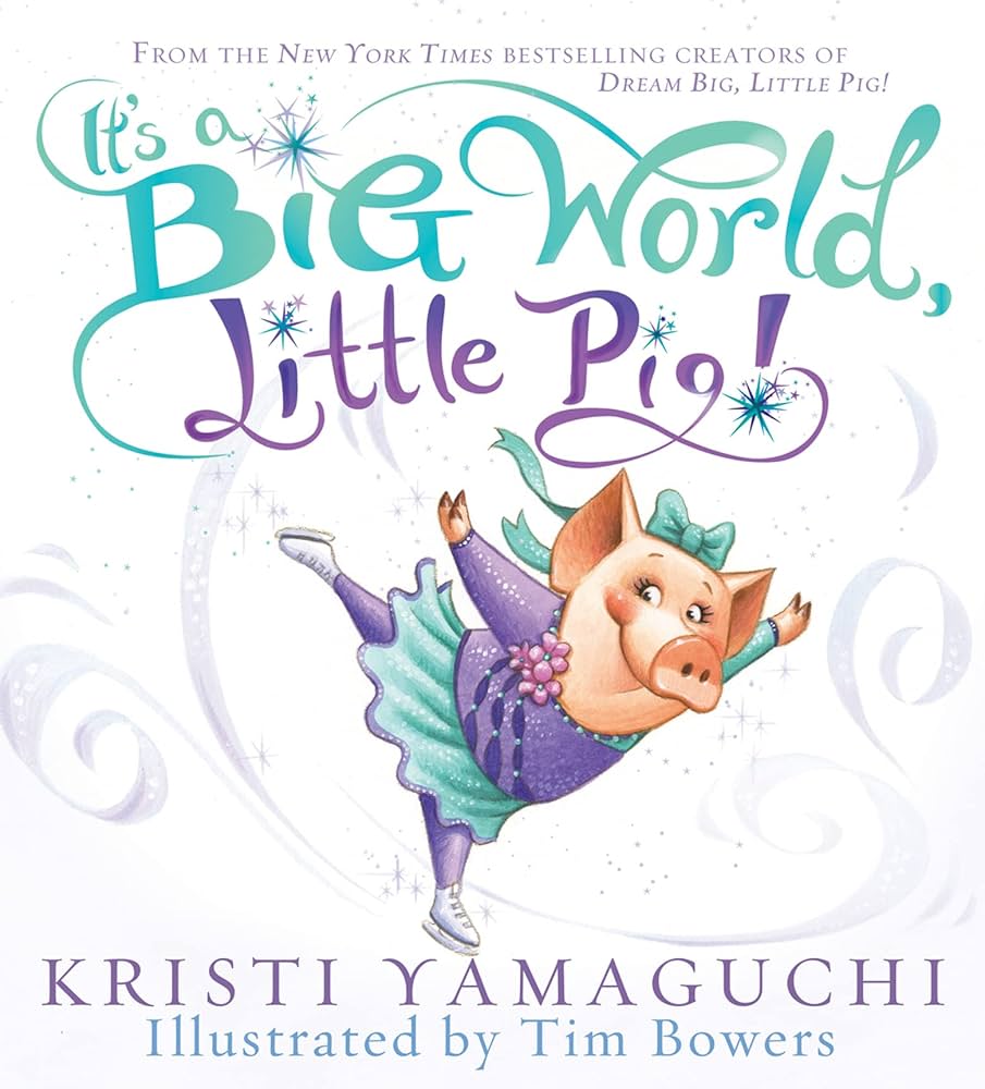 It's a Big World, Little Pig! is on Hoopla for your kids to listen to and get ready for the Winter Olympics!