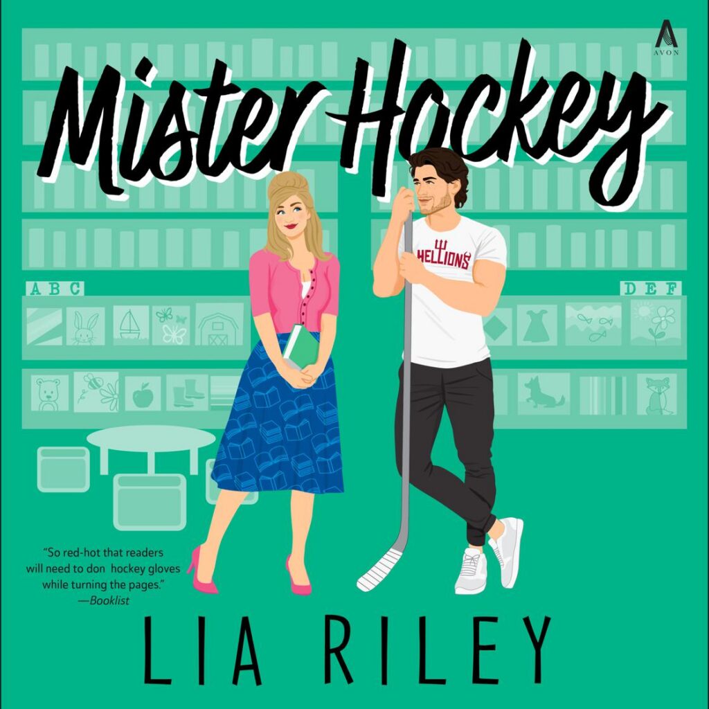 Mister Hockey audiobook cover.