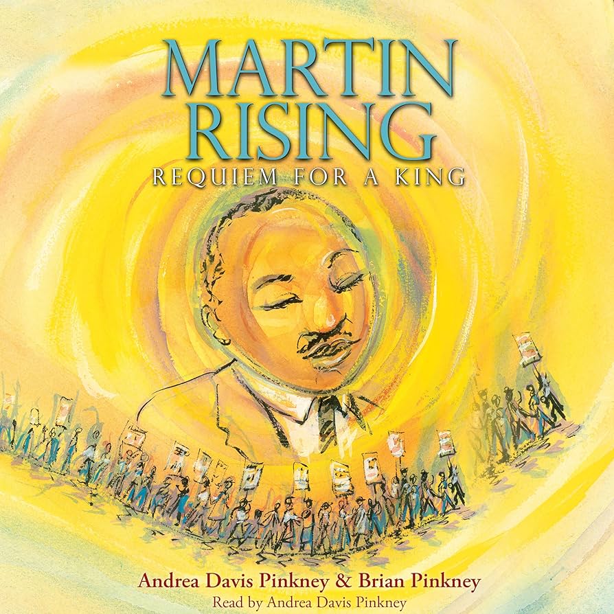 Martin Rising written and read by Andrea Davis Pinkney is on Hoopla for kids. Let's celebrate MLK Day!