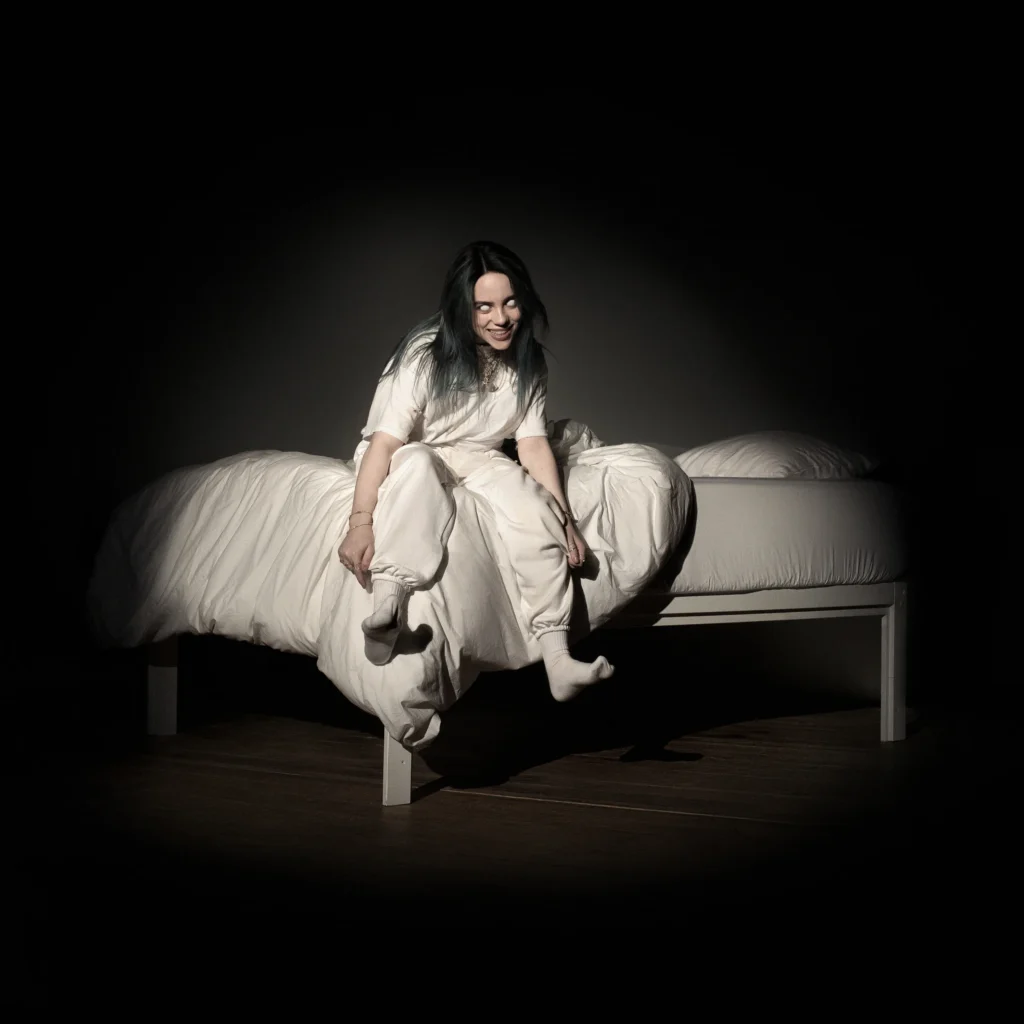 Billie Elish When We Fall Asleep, Where do We Go album art