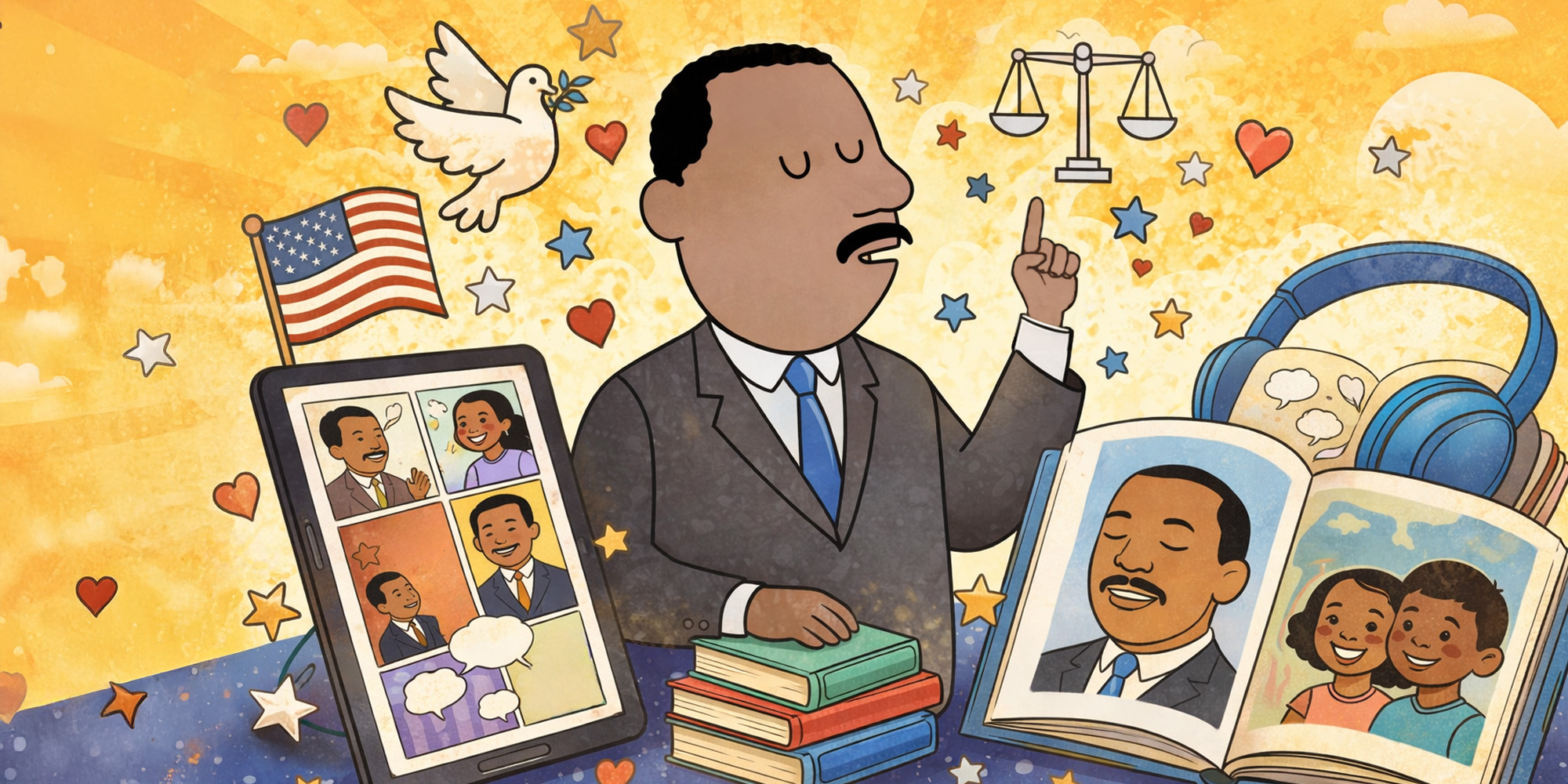 Martin Luther King Jr. Day for kids on Hoopla