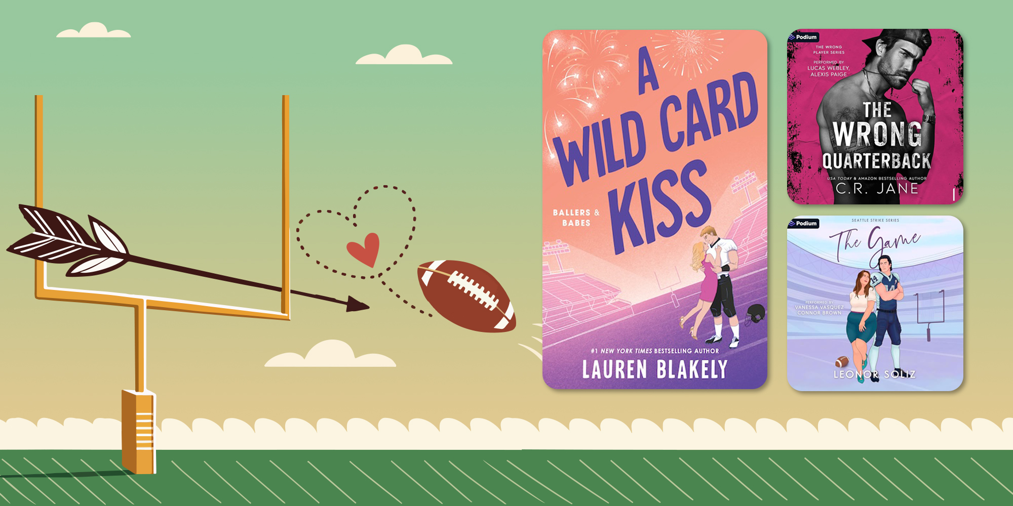 Super Romantic Football Books on Hoopla