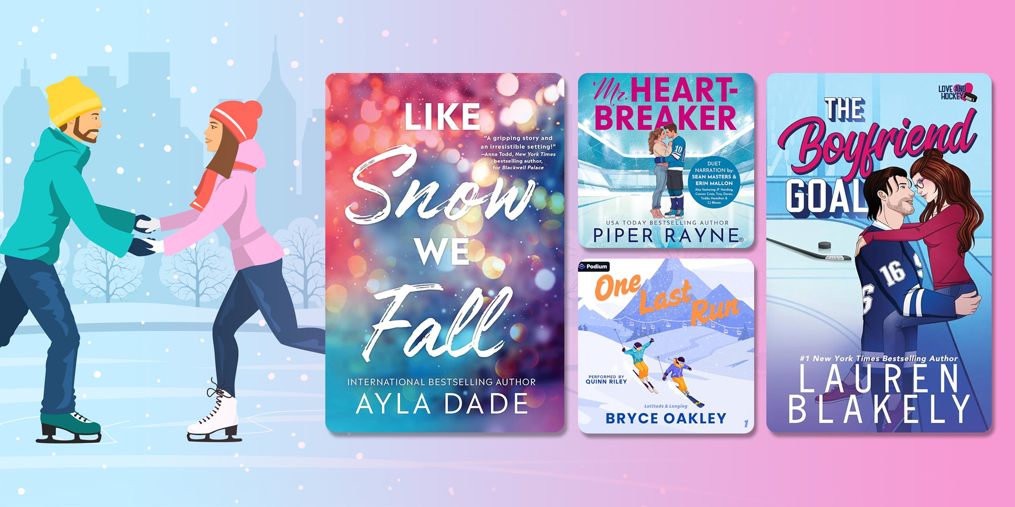 Winter Romantic Reads on Hoopla