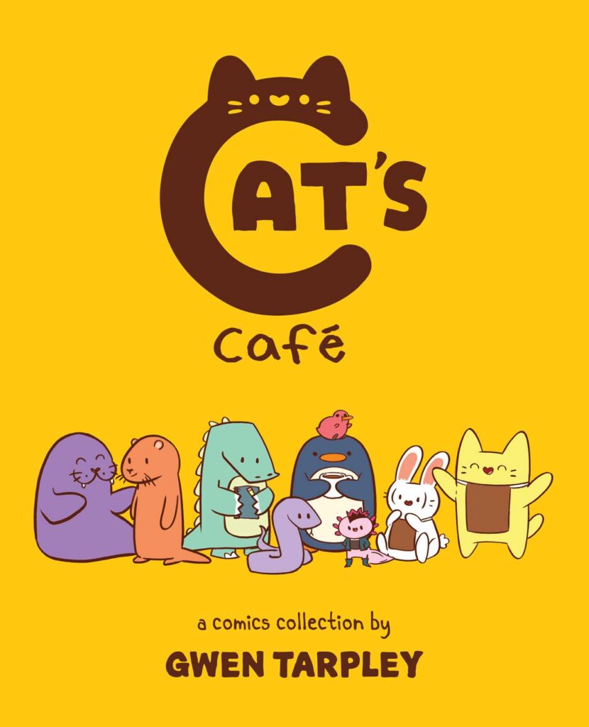 Cat's Cafe comic book cover.