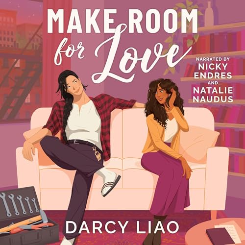 Make Room for Love by Darcy Liao is free to listen to on Hoopla with your library card!