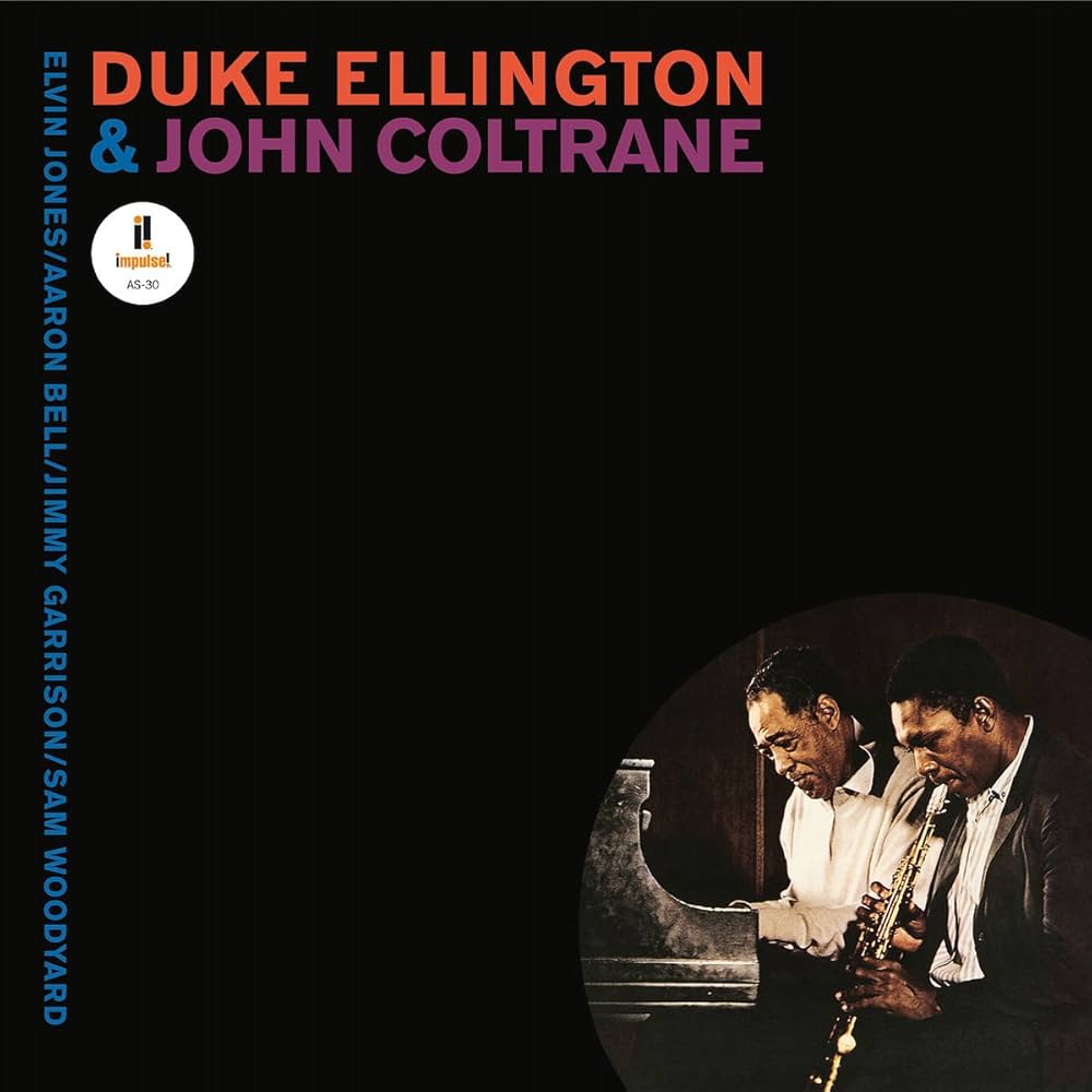 Duke Ellington, Duke Ellington & John Coltrane is free to stream on Hoopla.