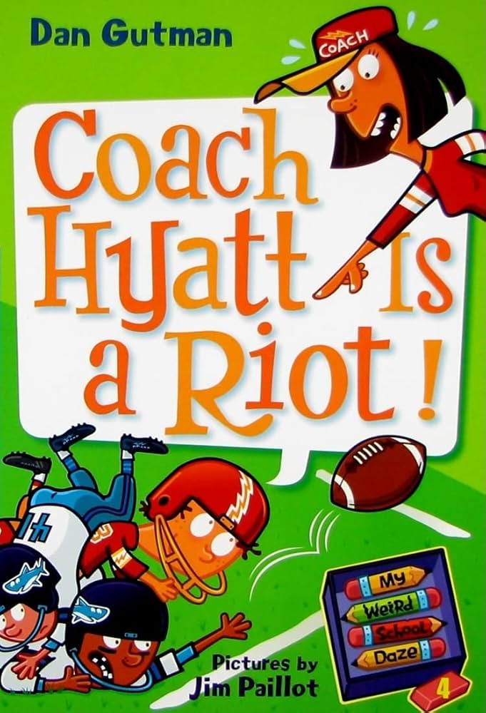 Coach Hyatt Is a Riot by Dan Gutman is free to read on Hoopla, just in time for the Super Bowl!