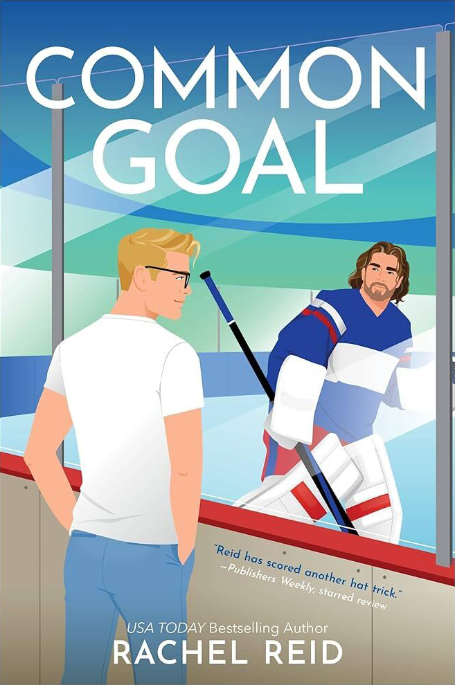 Rachel Reid's Fourth book in the Heated Rivalry series, Common Goal, is free to read or listen to on Hoopla!