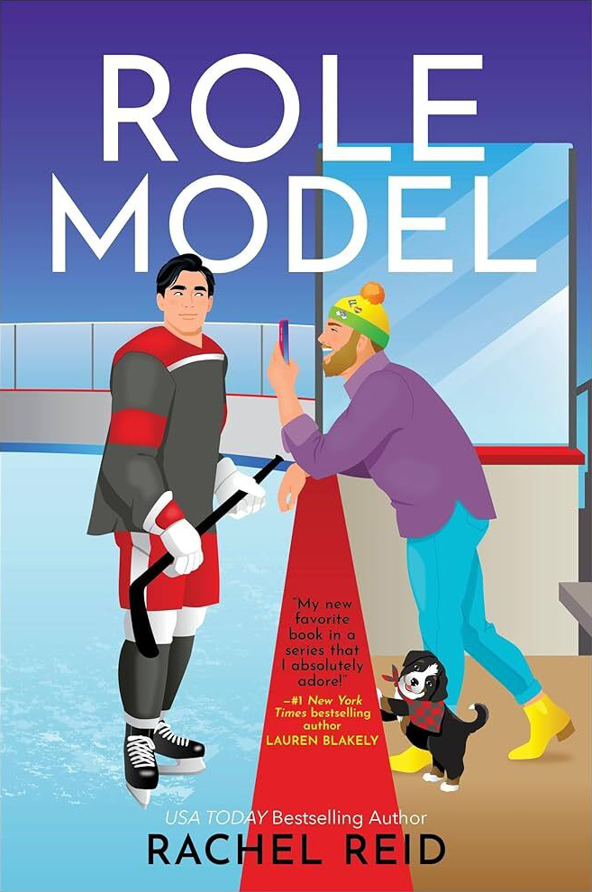 Rachel Reid's Fifth book in the Heated Rivalry series, Role Model, is free to read or listen to on Hoopla!