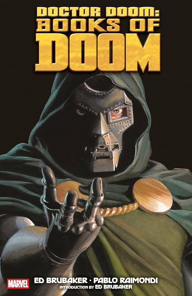Doctor Doom: Books of Doom is on Hoopla, free to read on your devices with the Hoopla app or on HooplaDigital.com