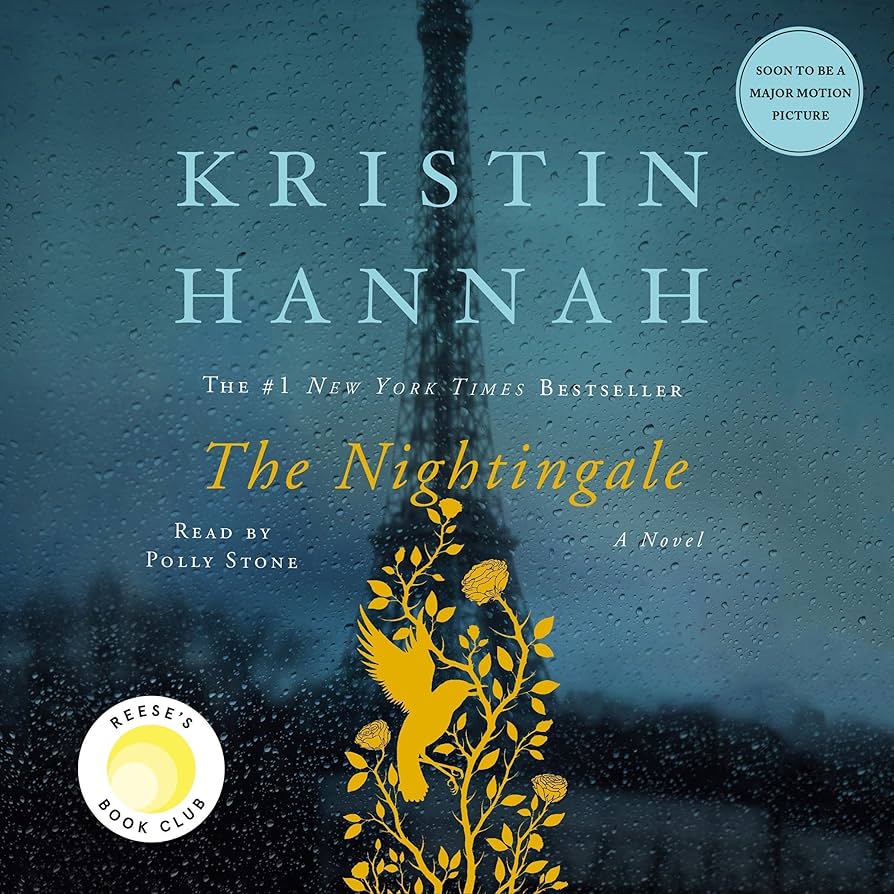 The Nightengale by Kristin Hannah and read by Polly Stone is free on Hoopla