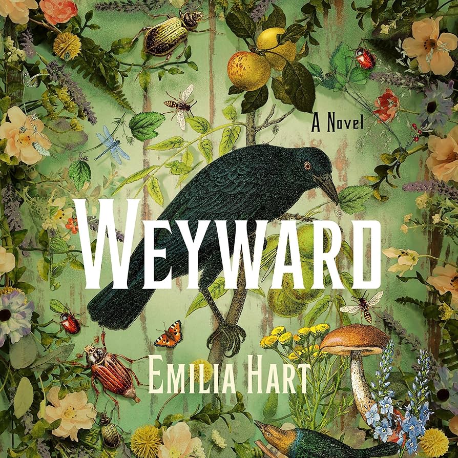 Weyward by Emilia Hart and read by Aysha Kala, Helen Keeley, and Nell Barlow is free to listen to on Hoopla.