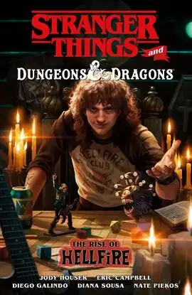 Stranger Things and Dungeons & Dragons: The Rise of Hellfire is free to read on Hoopla!