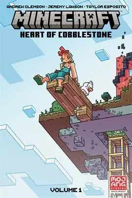 Minecraft: Heart of Cobblestone Vol. 1 - Build skyward in this brand new graphic novel set in the world of Minecraft! Read this and more on Hoopla for free!