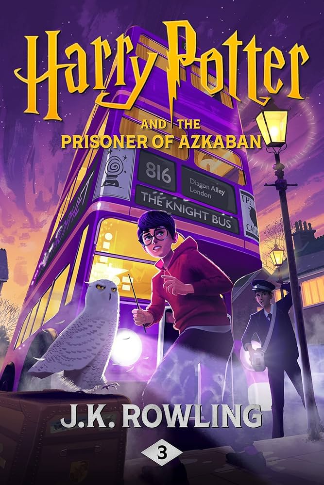 Harry Potter and the Prisoner of Azkaban book cover