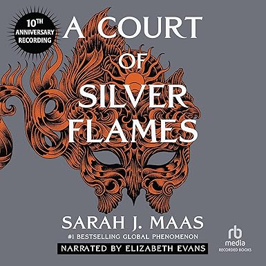 A Court of Silver Flames audiobook cover