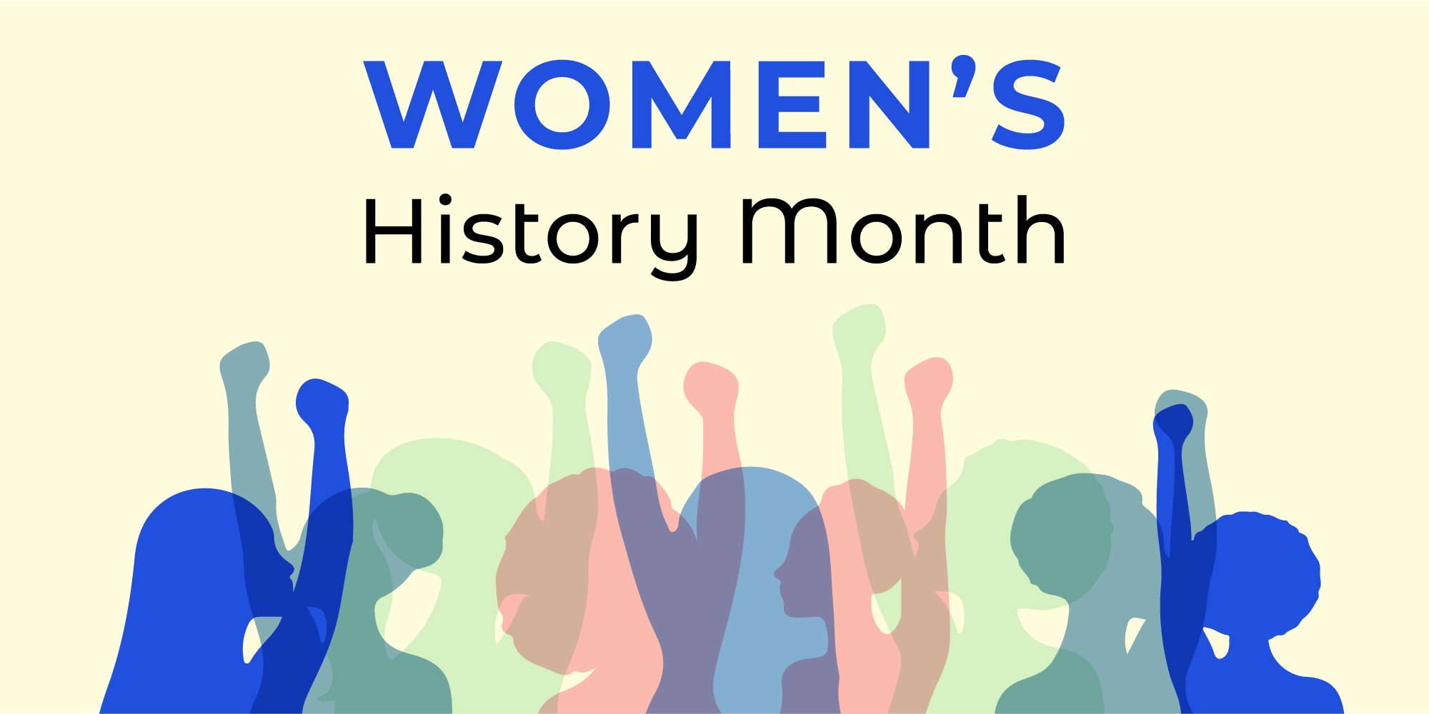 Women's History Month cover art